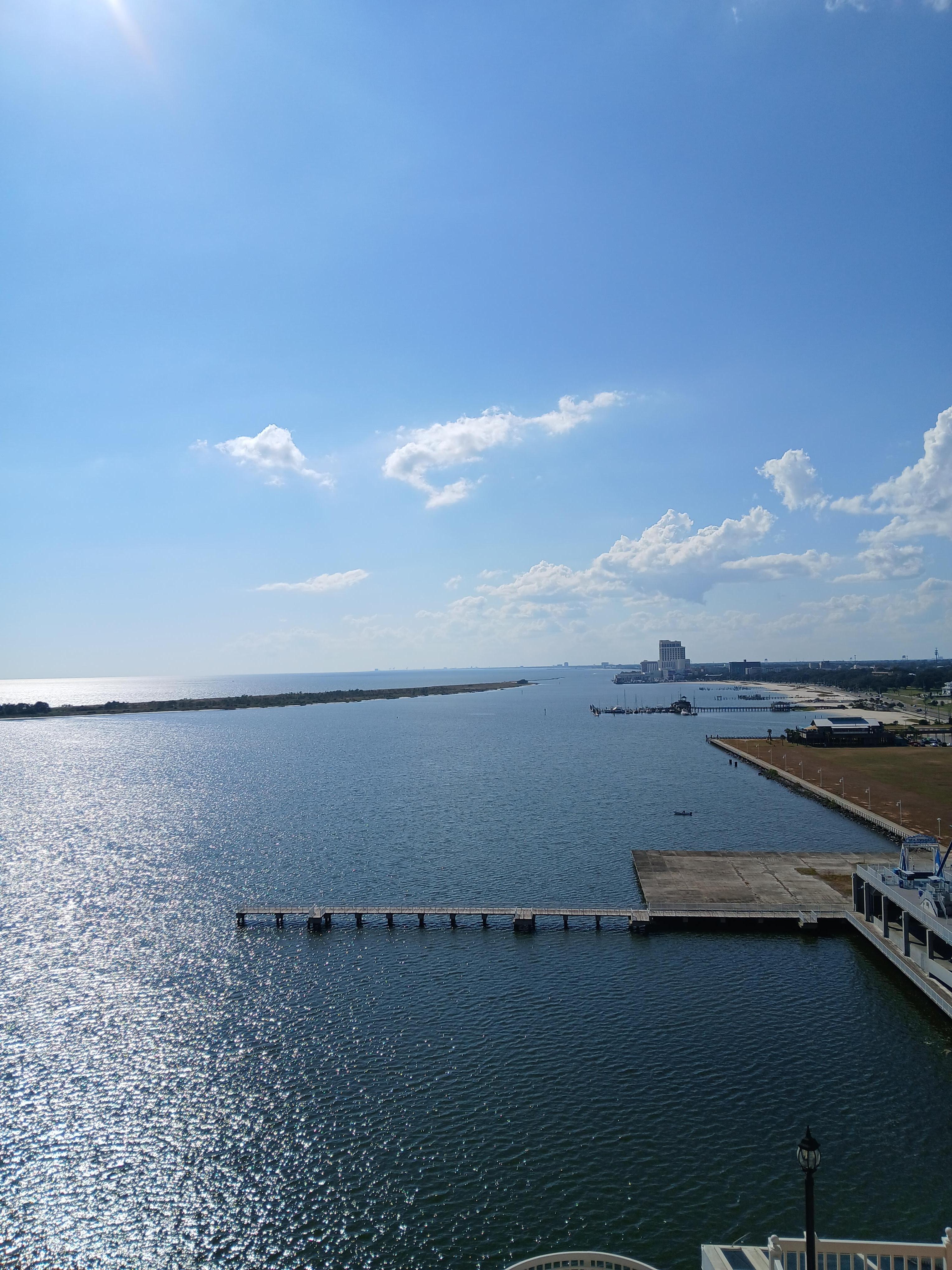 My view from the 15th floor balcony 😍 