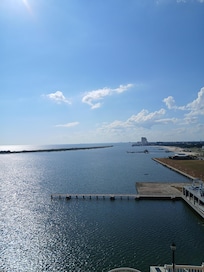 My view from the 15th floor balcony 😍