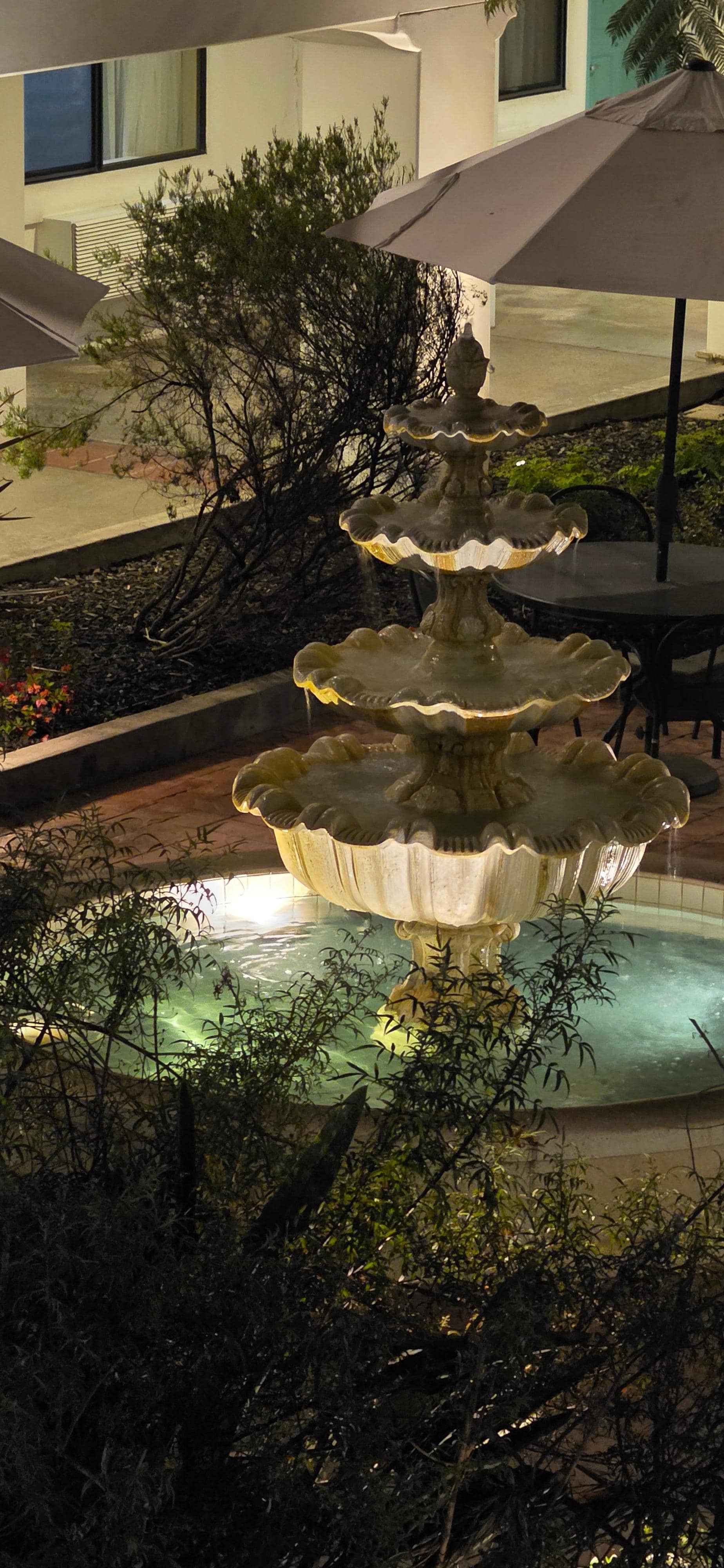 From the belcony, nice sitting area outside 