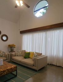 La Villa living room area