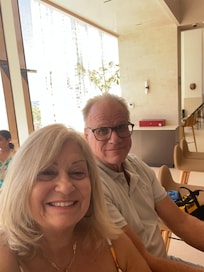 Lobby bar- morning waiting for our taxi to cruiseport