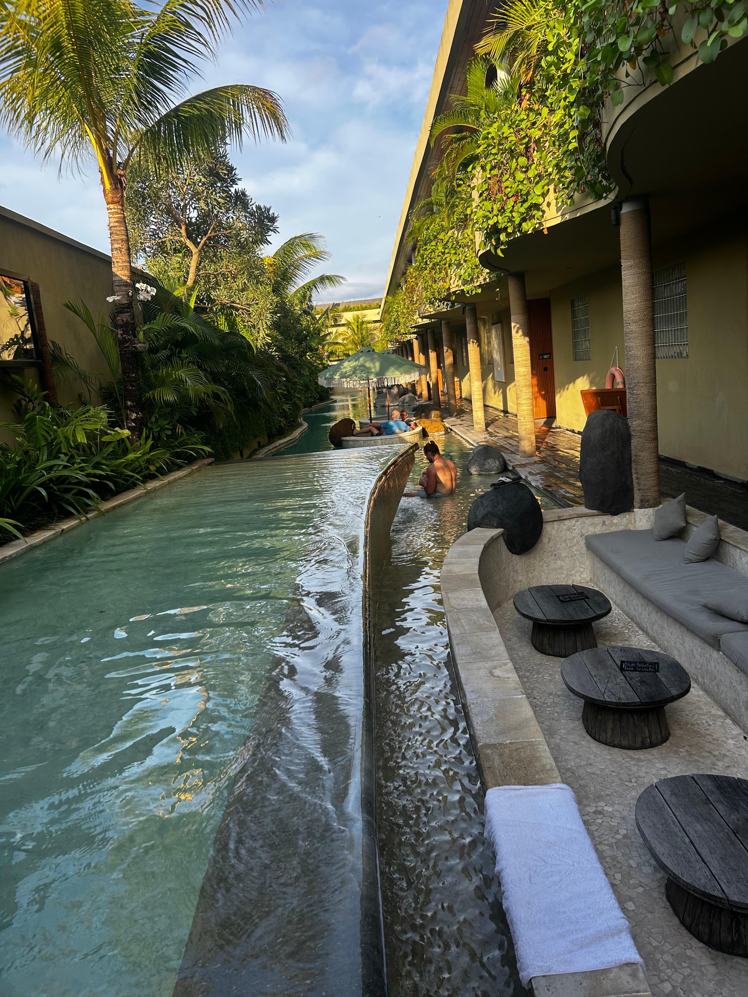 The lovely lagoon pool