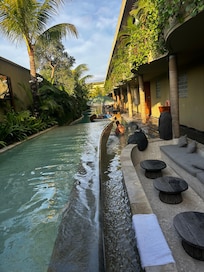 The lovely lagoon pool