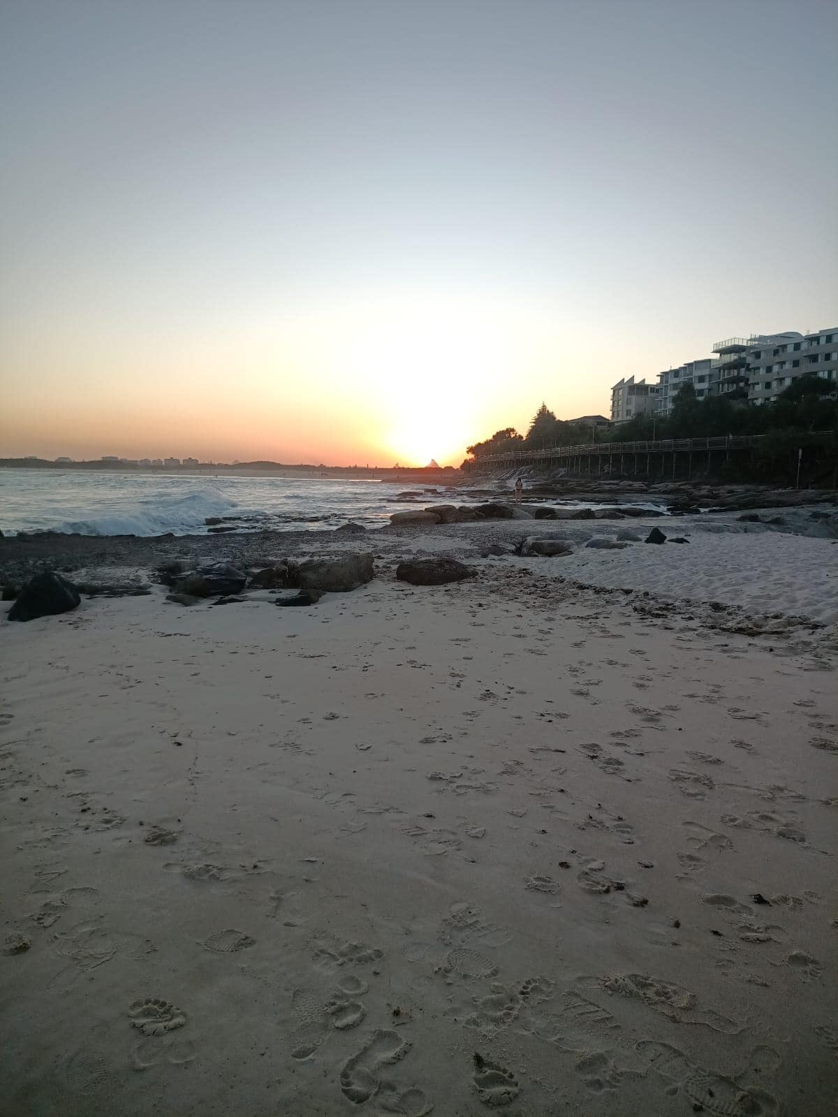 our favourite beach only 1 minute walk.  Kings beach.