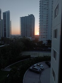 The view outside the kids room