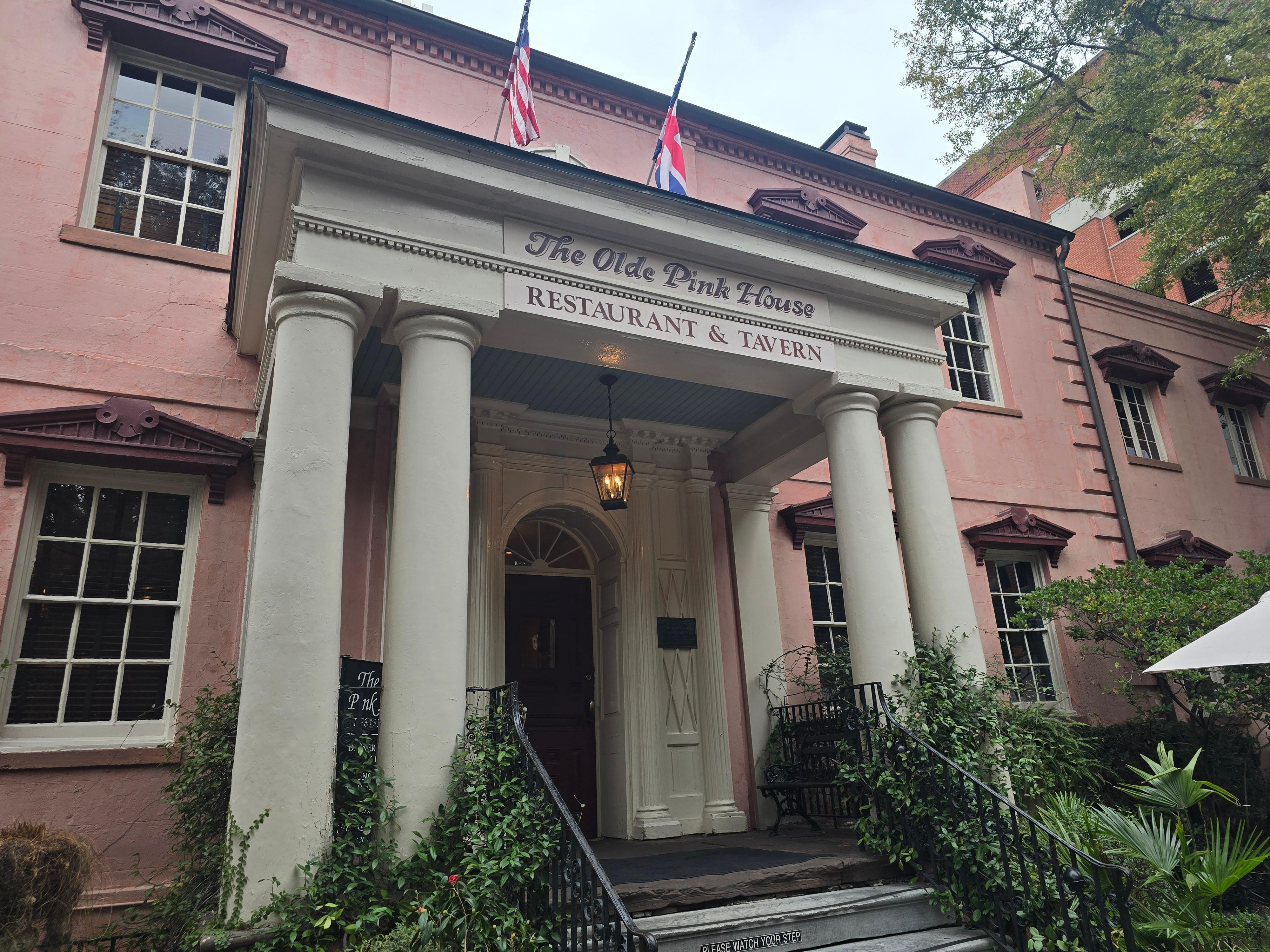 The Pink House Restaurant. Very good food. Need reservation. 
