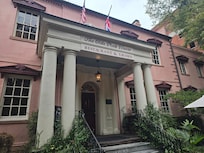 The Pink House Restaurant. Very good food. Need reservation.