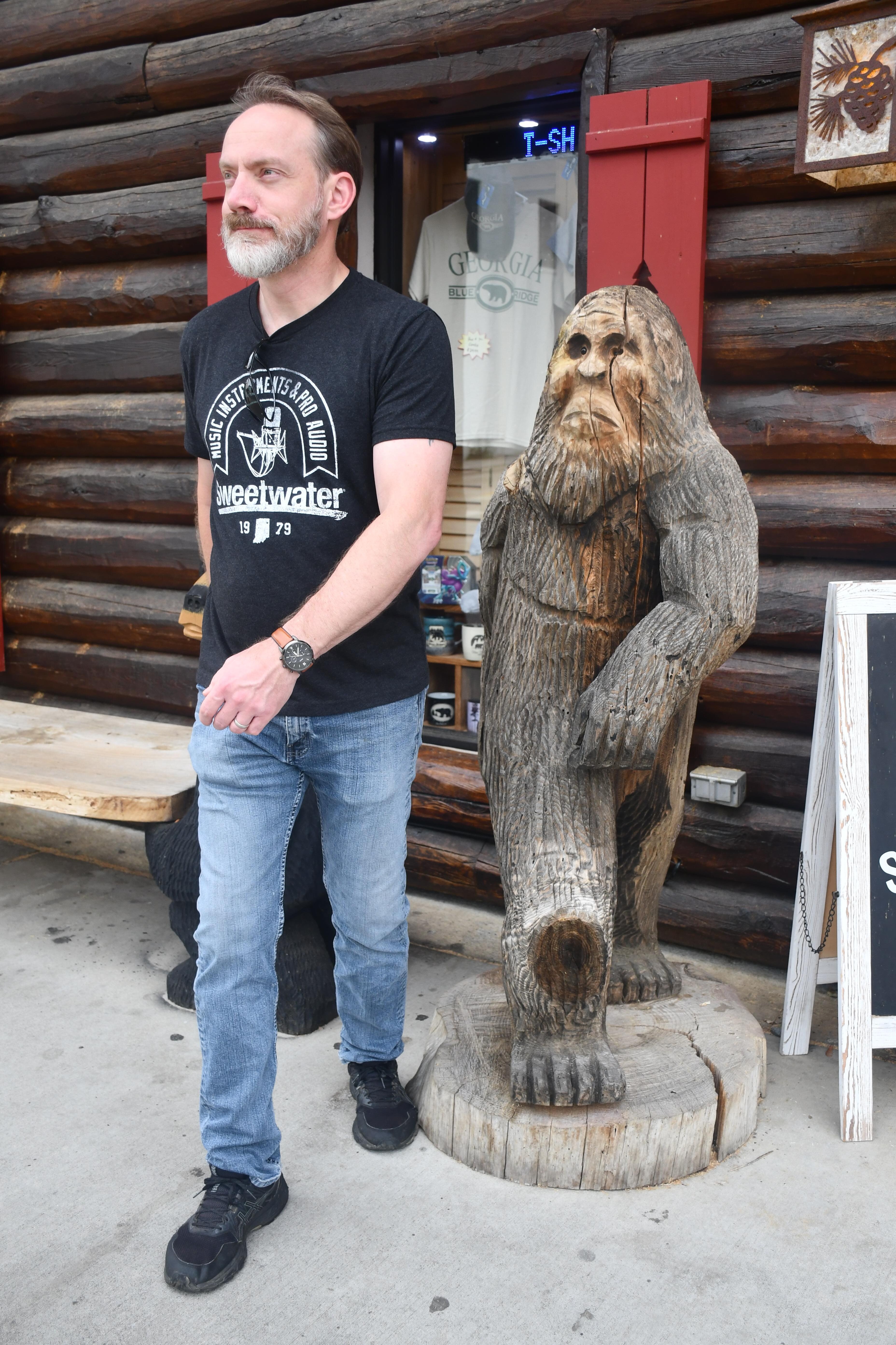 Meeting local celebrities