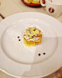 Am Sonntag gab es Frühstückswaffeln