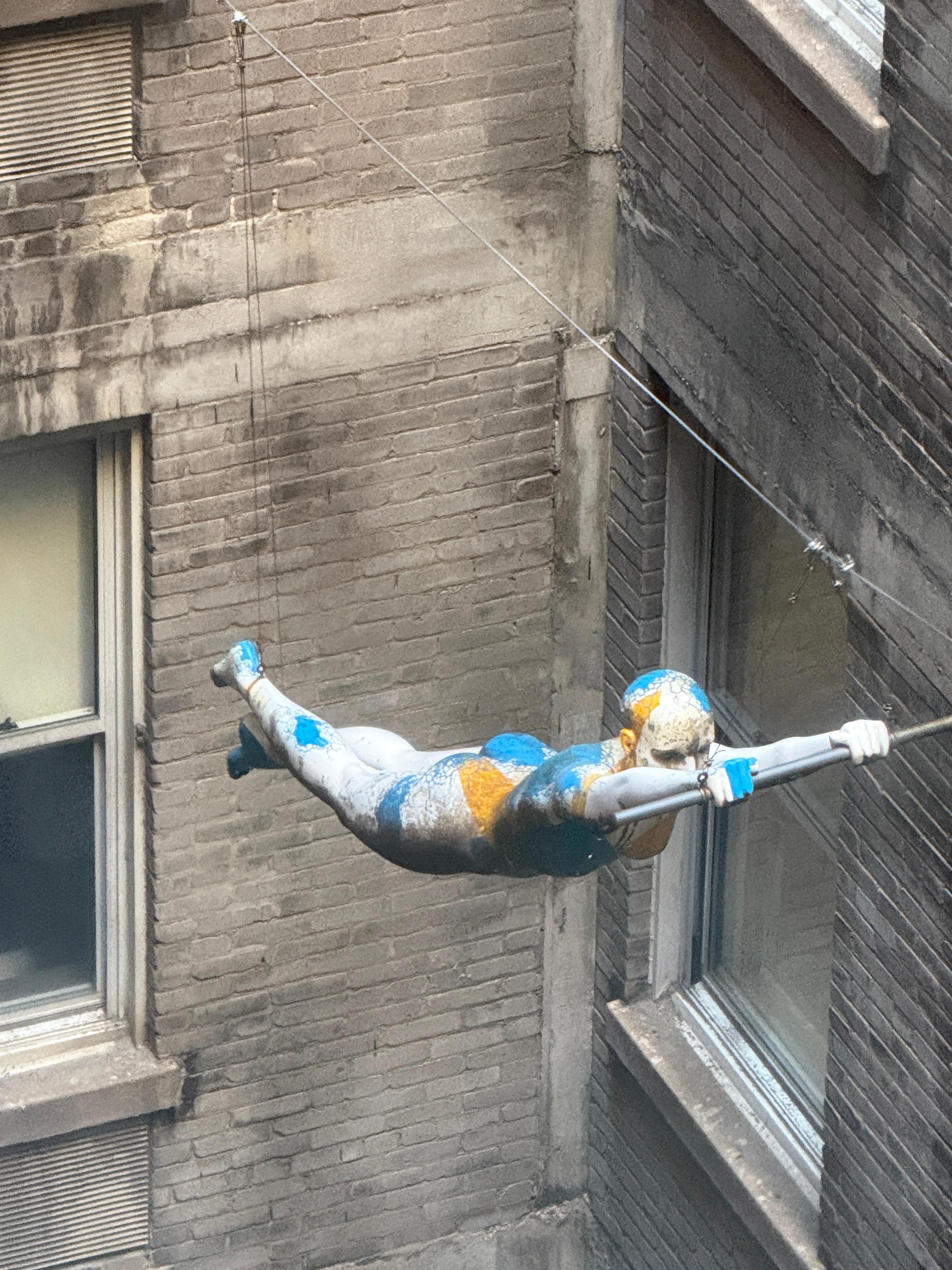 Outside my window. Pure art pure goodness 