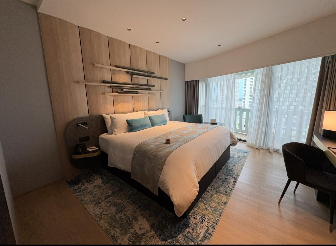 Zimmer mit Blick auf die Bay