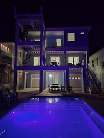 After a full day of play and laughter the house is quiet and beautiful.