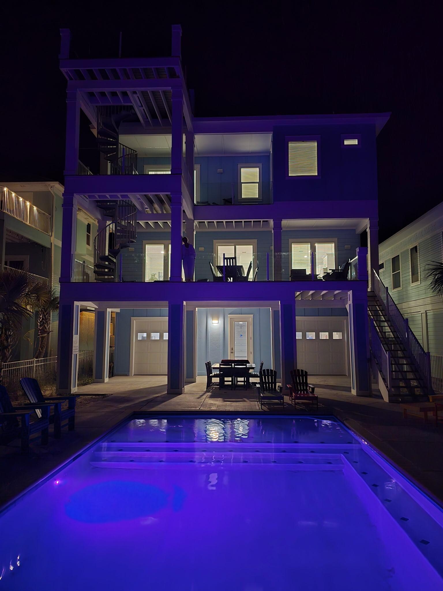 After a full day of play and laughter the house is quiet and beautiful. 