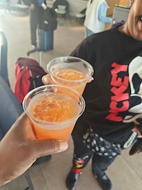 Rum Punch on arrival