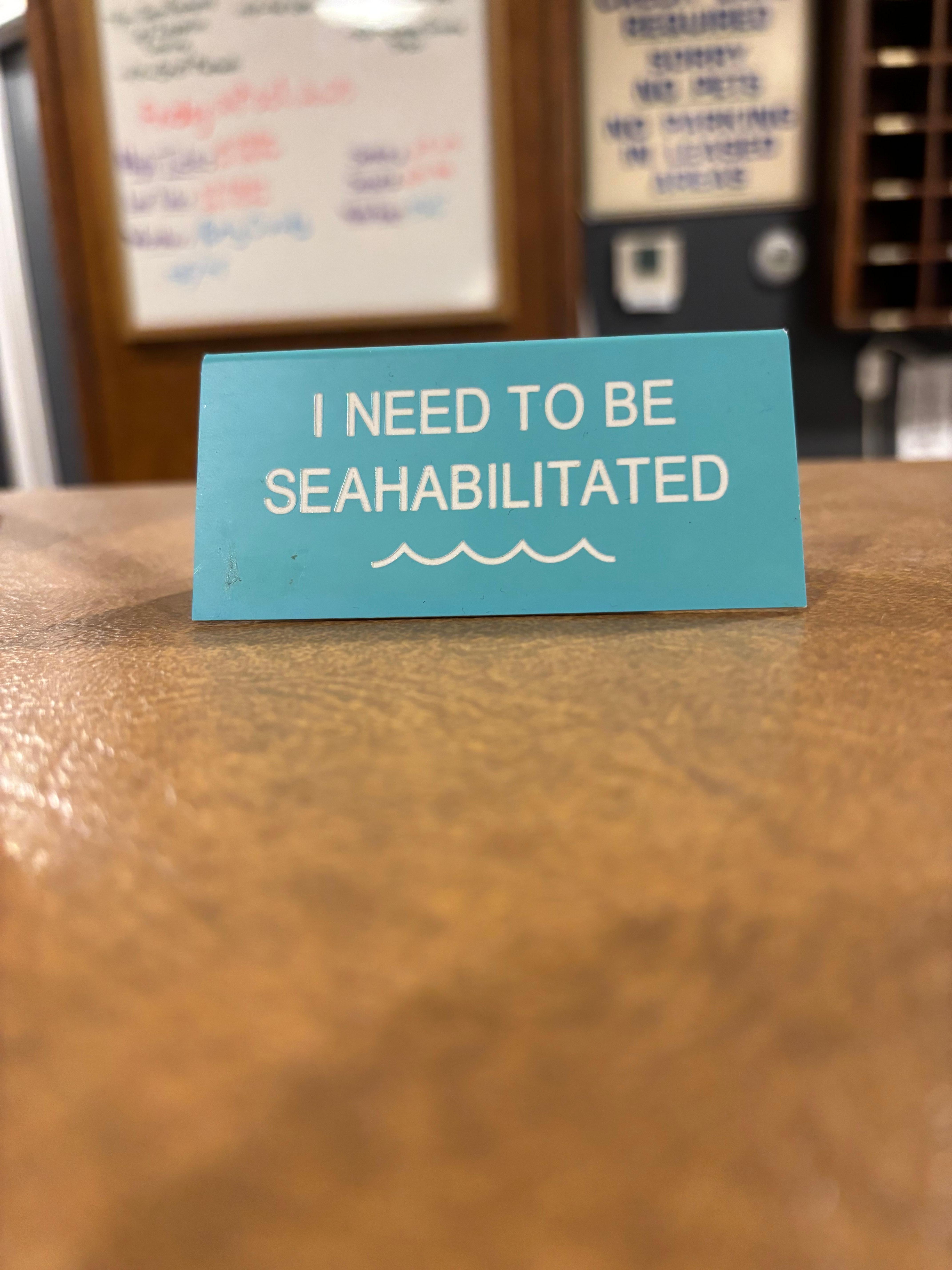 On the check-in desk. Just what I needed to see. 