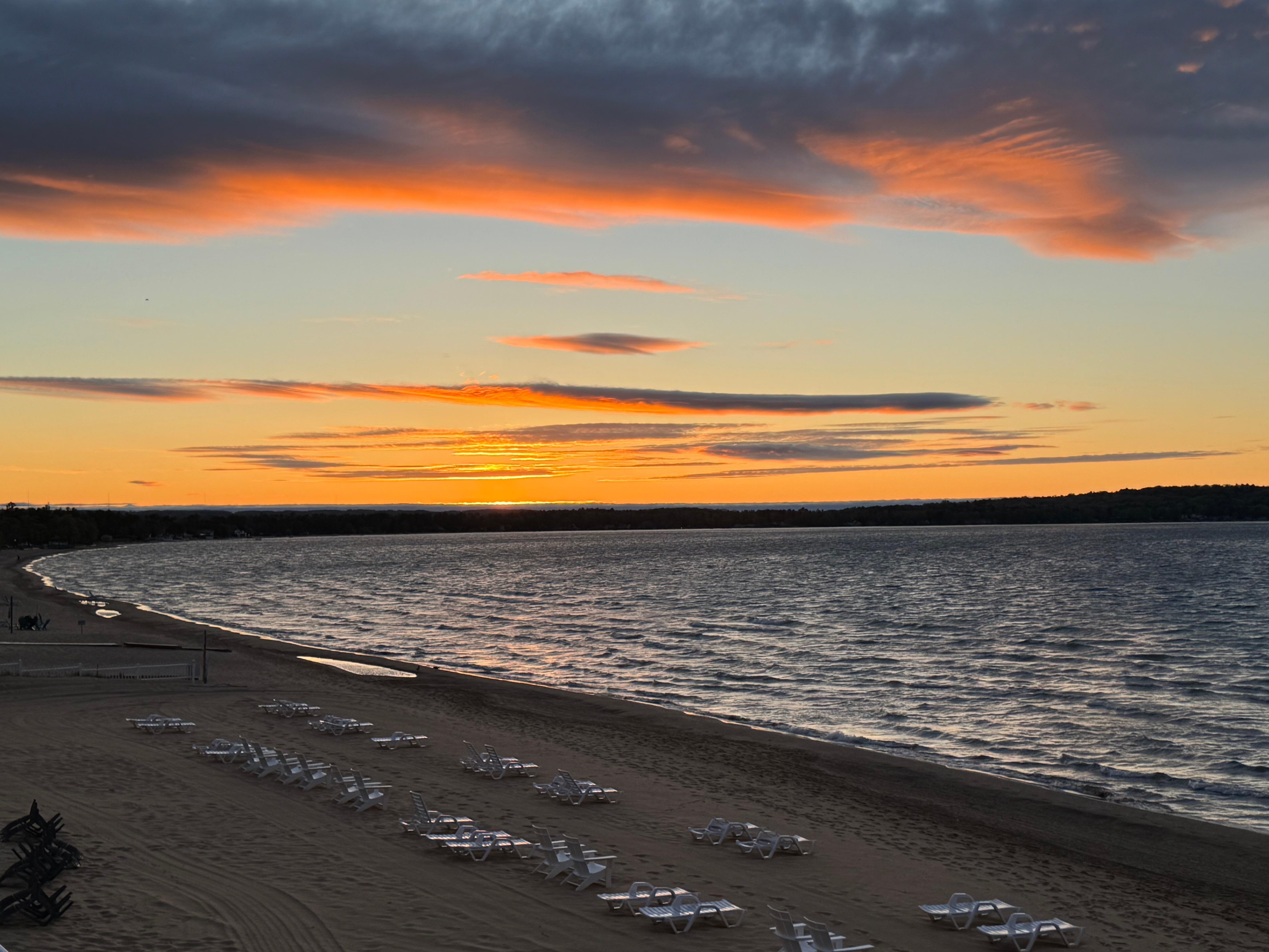Bay sunset.