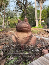 Cute yard decoration.