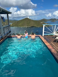 Million dollar view from the pool.