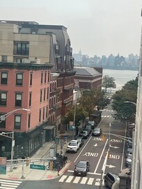 Morning view of Manhattan.