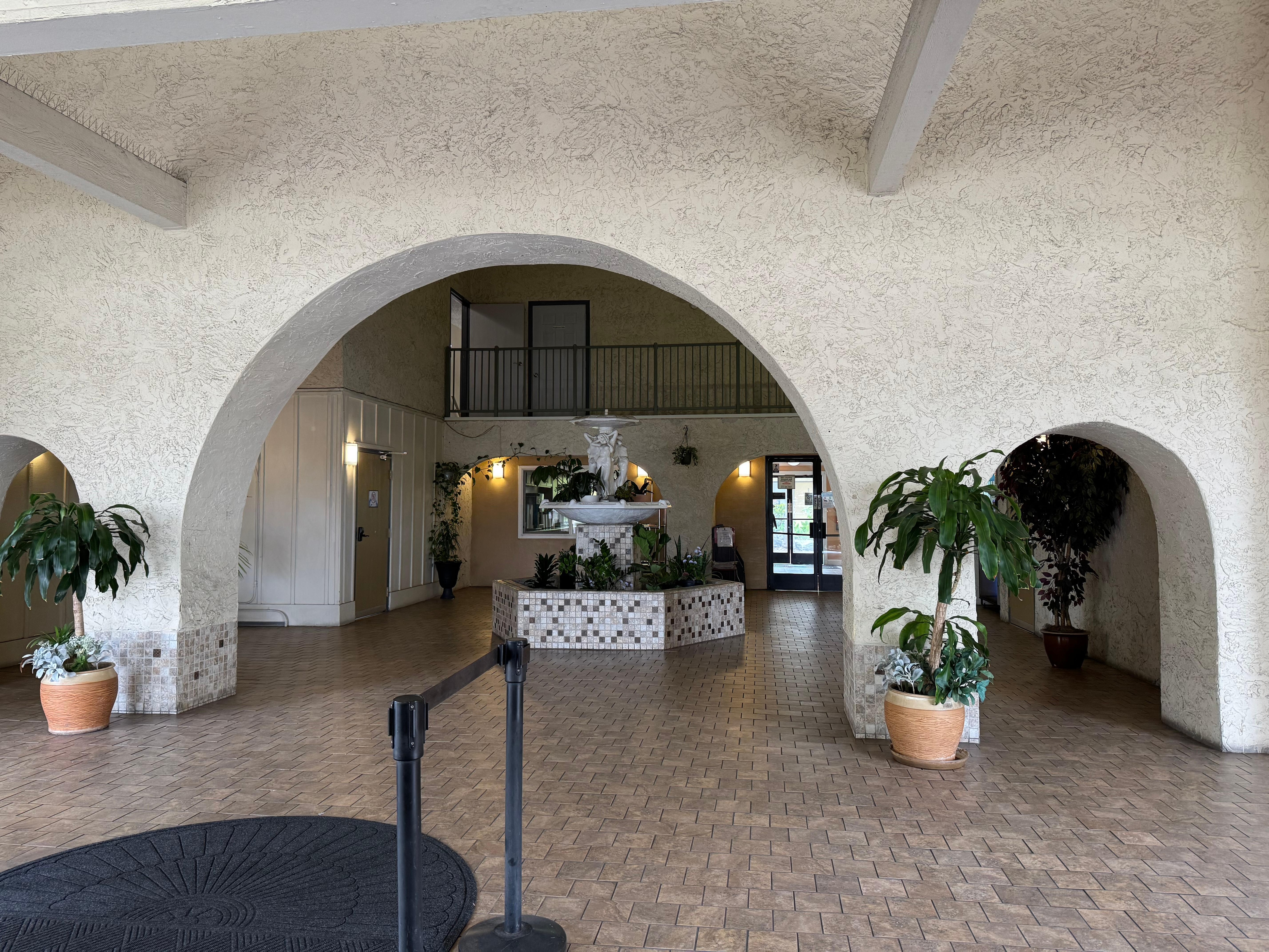 Entry portico