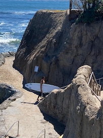 Surfing was a thrill and such an amazing setting!
