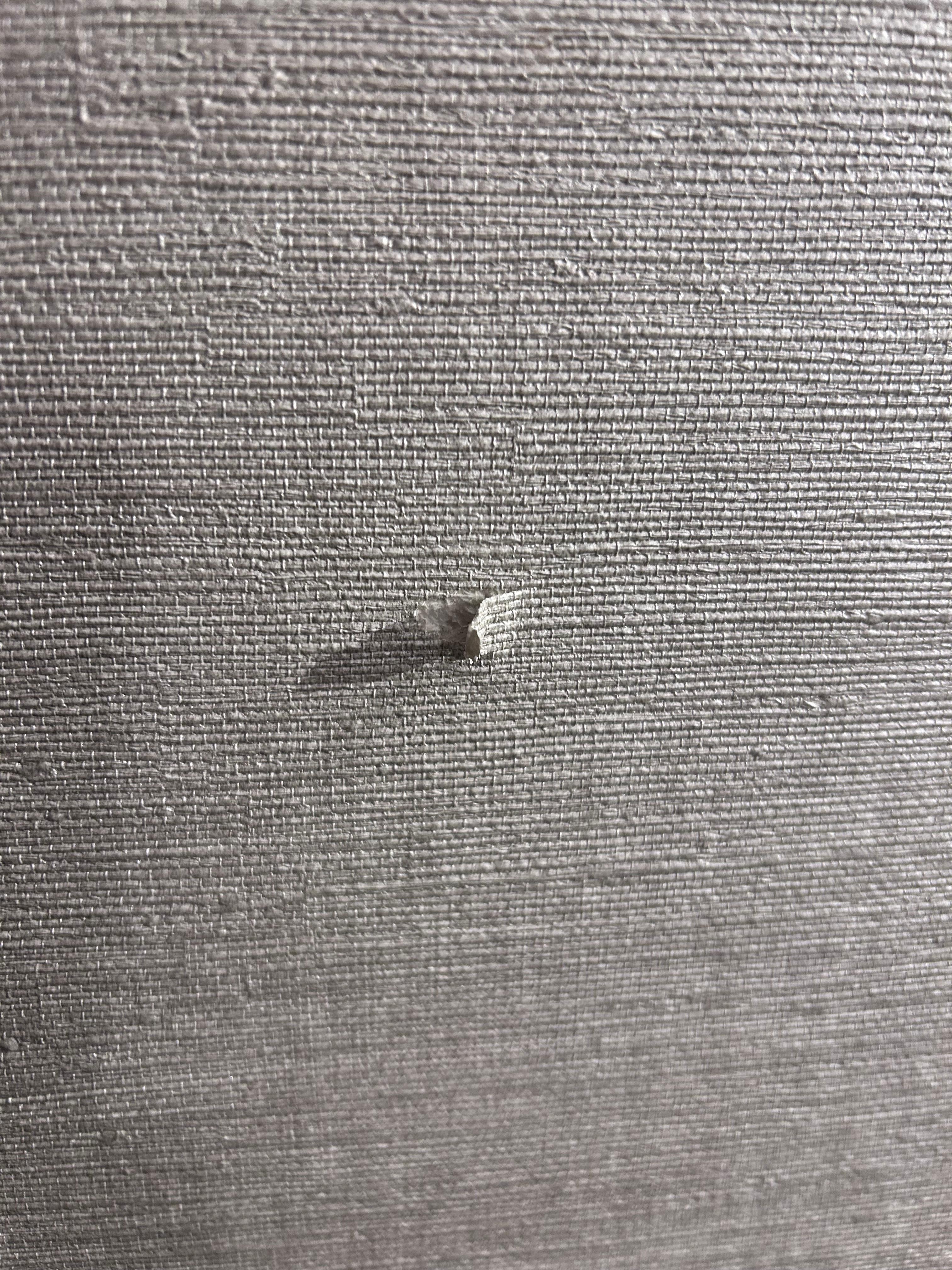 The wallpaper was like this when I got there.  It