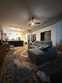 View from a seating area by the window