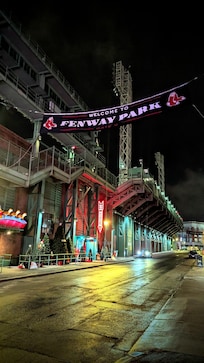 Fenway is literally out our back door.