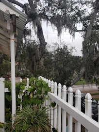 View from the balcony