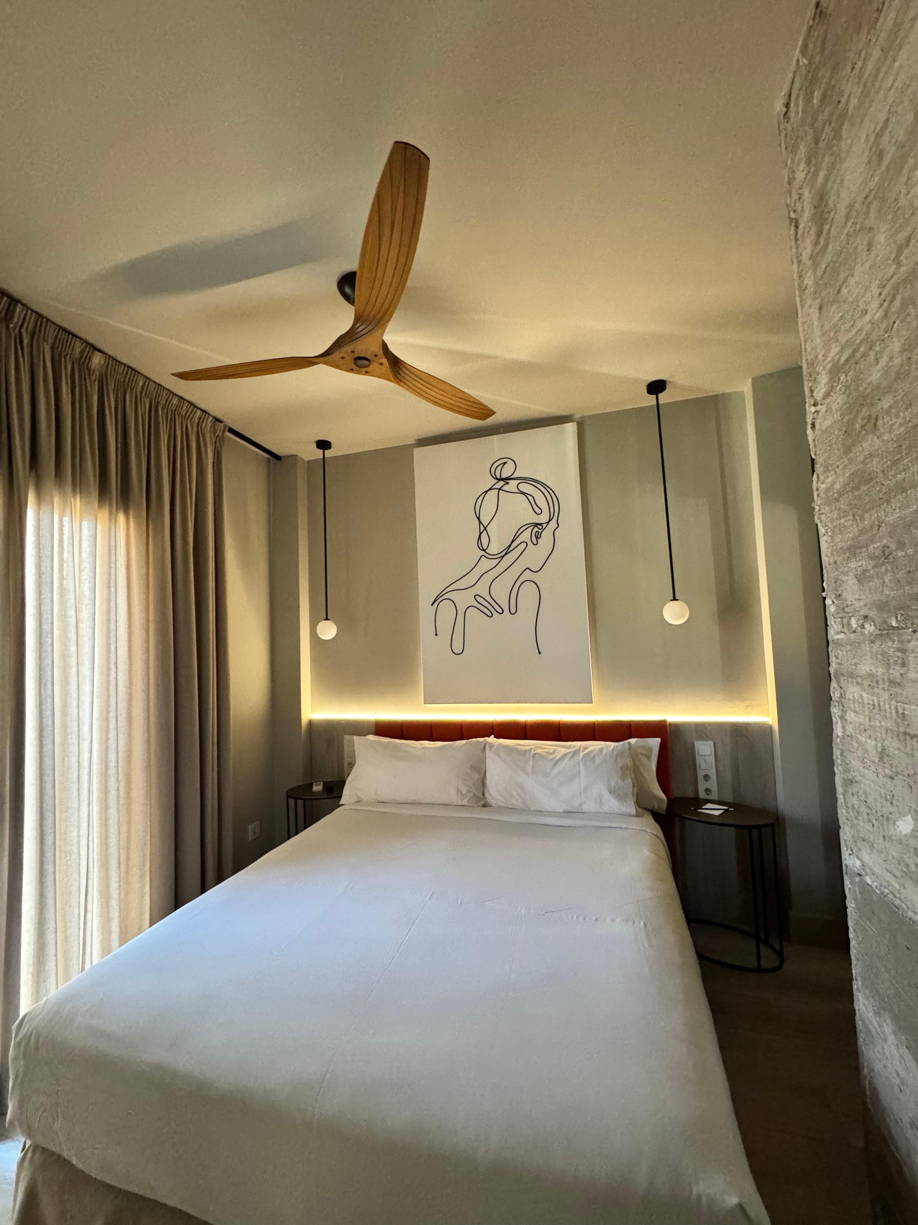 La habitación principal, la cama muy cómoda 