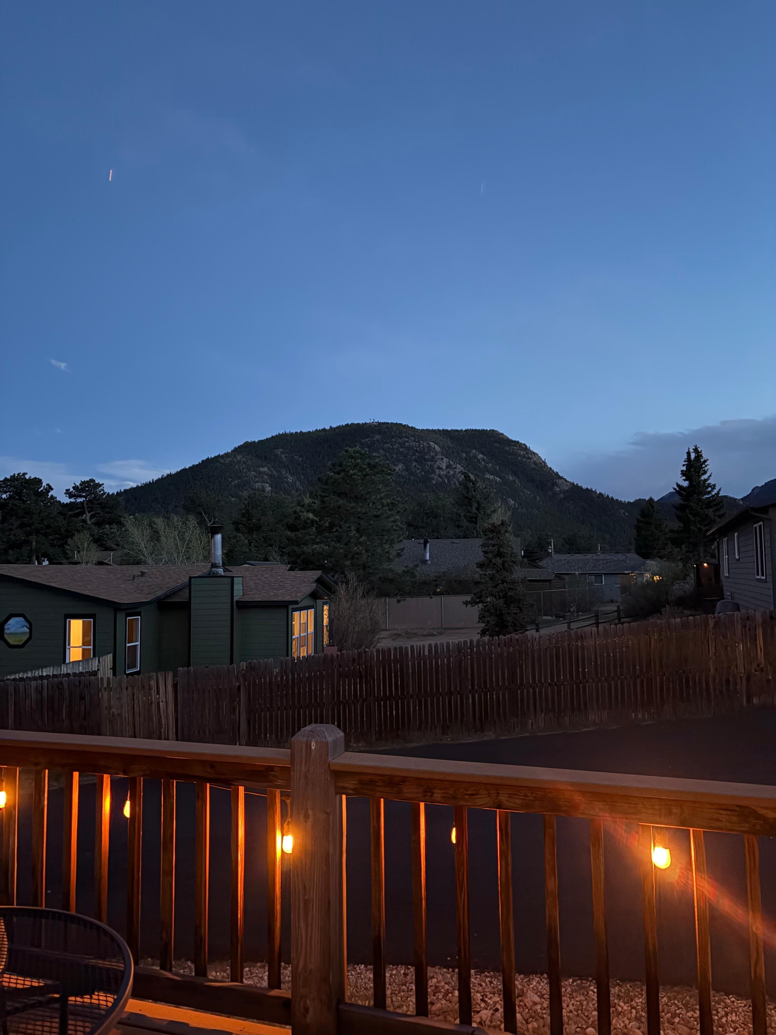 The view from the front door