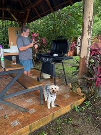 Barbecue area was great!