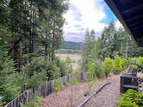 Beautiful view from the deck.