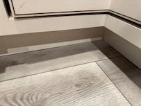 Kitchen baseboards