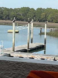 View from the villa’s porch