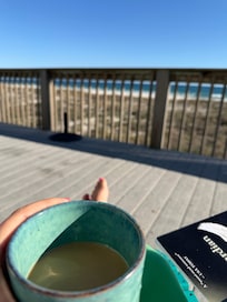 Coffee with a perfect view!