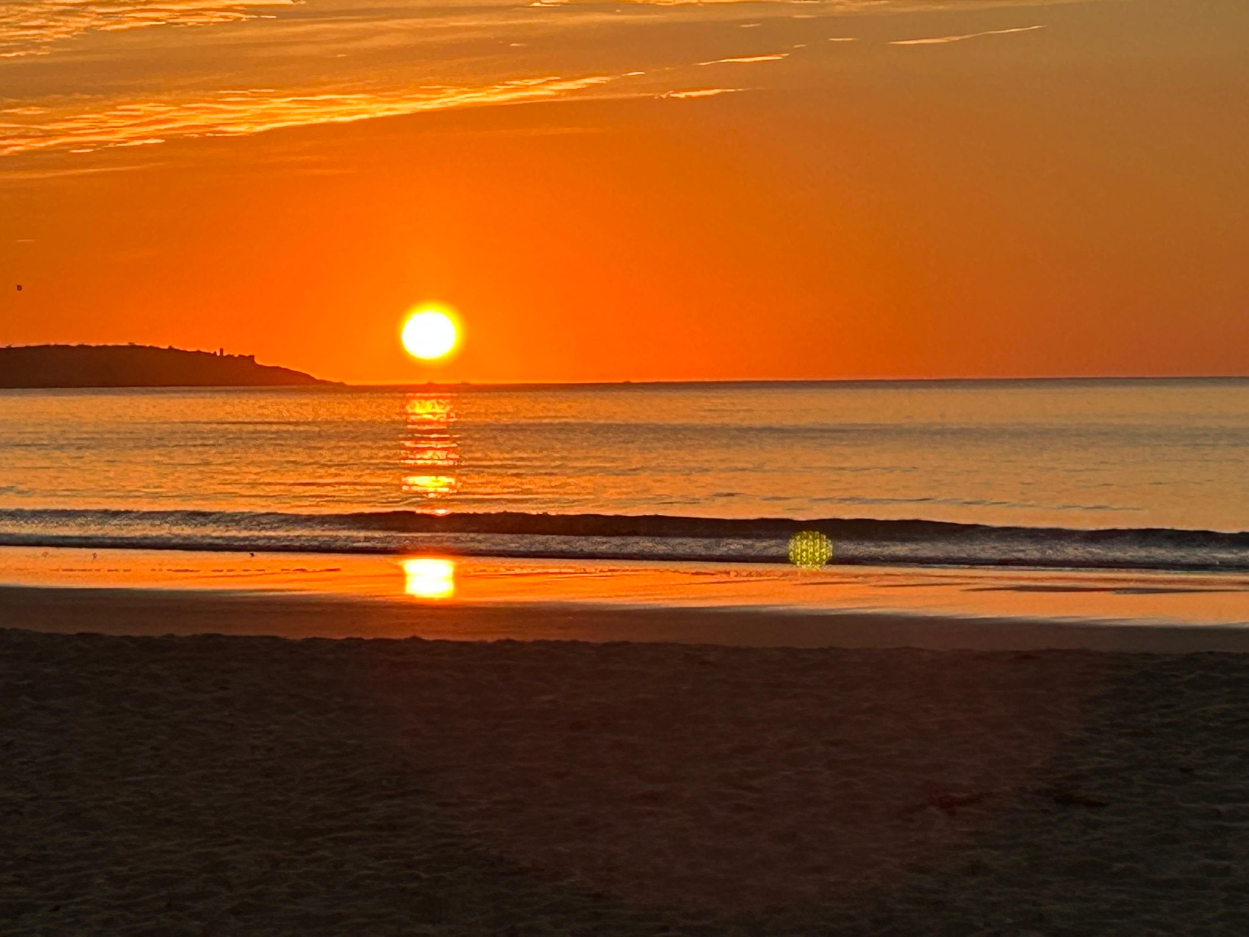 Spectacular sunrises