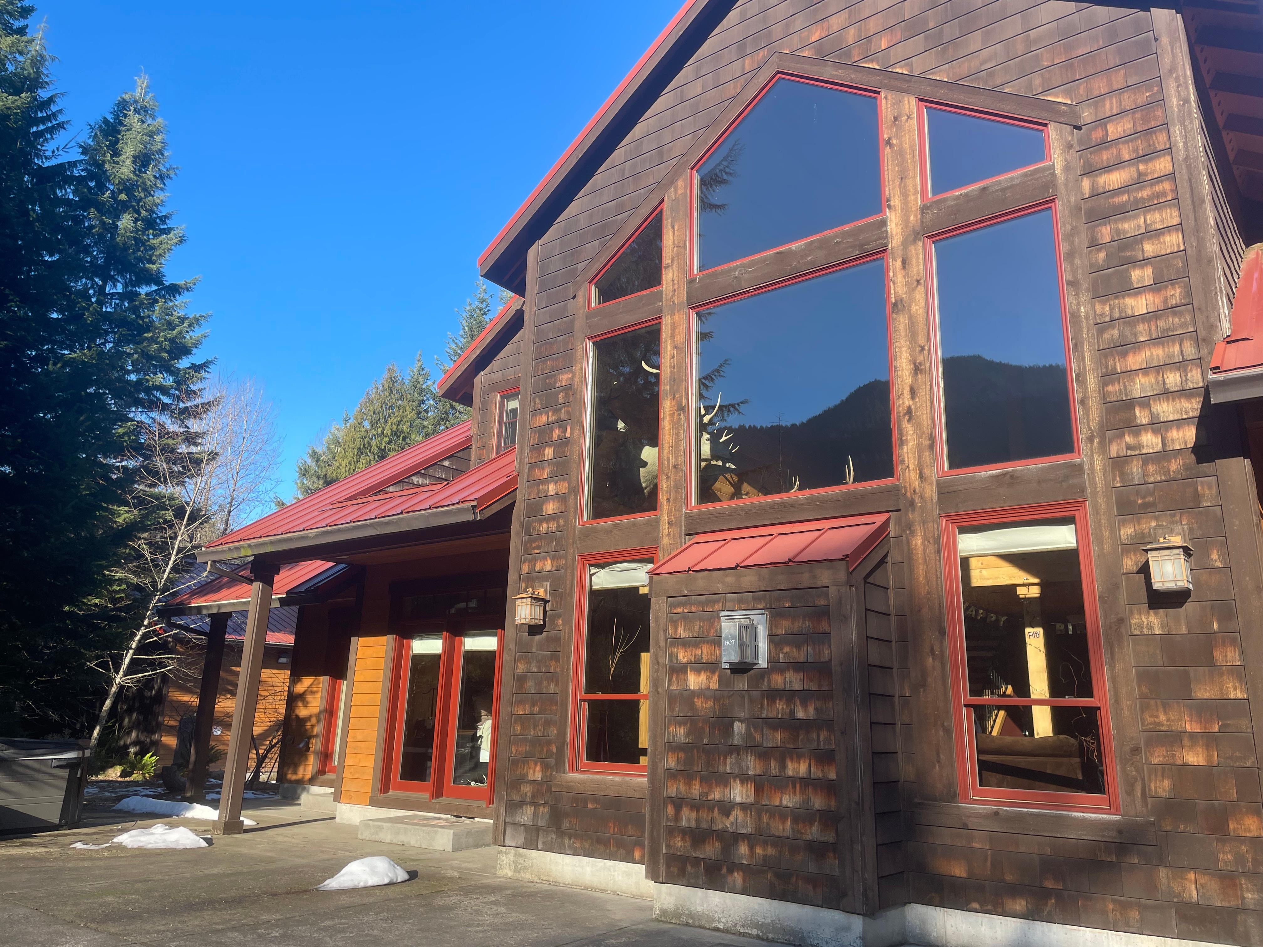 Outback with a little snow. 