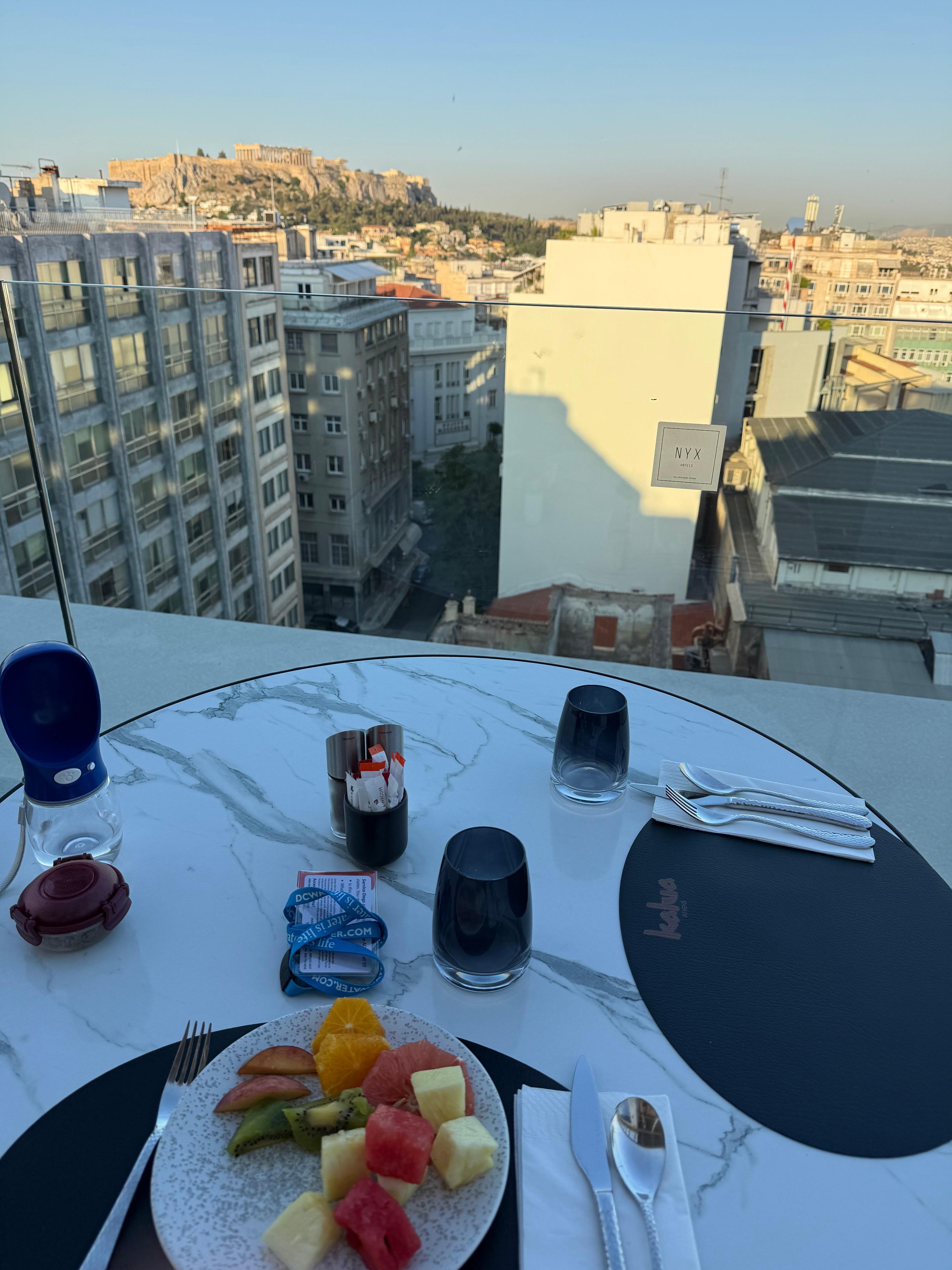 Breakfast view