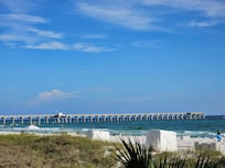 View of pier from hotel