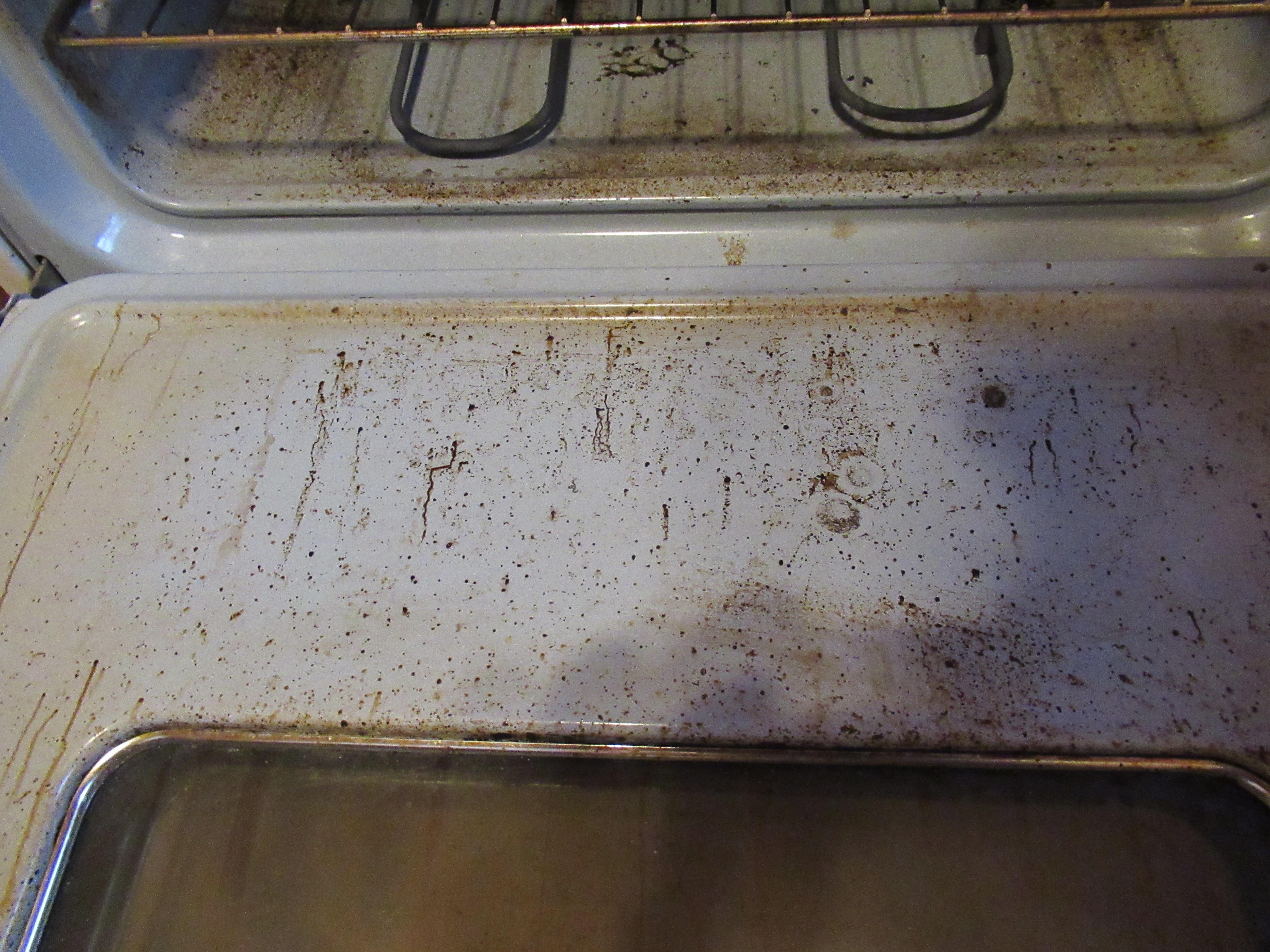 Oven needs to be cleaned