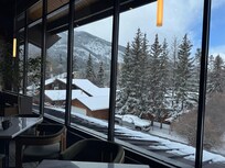 Vista desde el restaurante