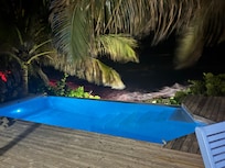 Pool at night
