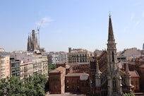 View from rooftop patio