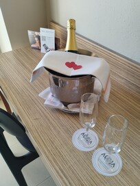 Detalle del hotel por nuestro aniversario