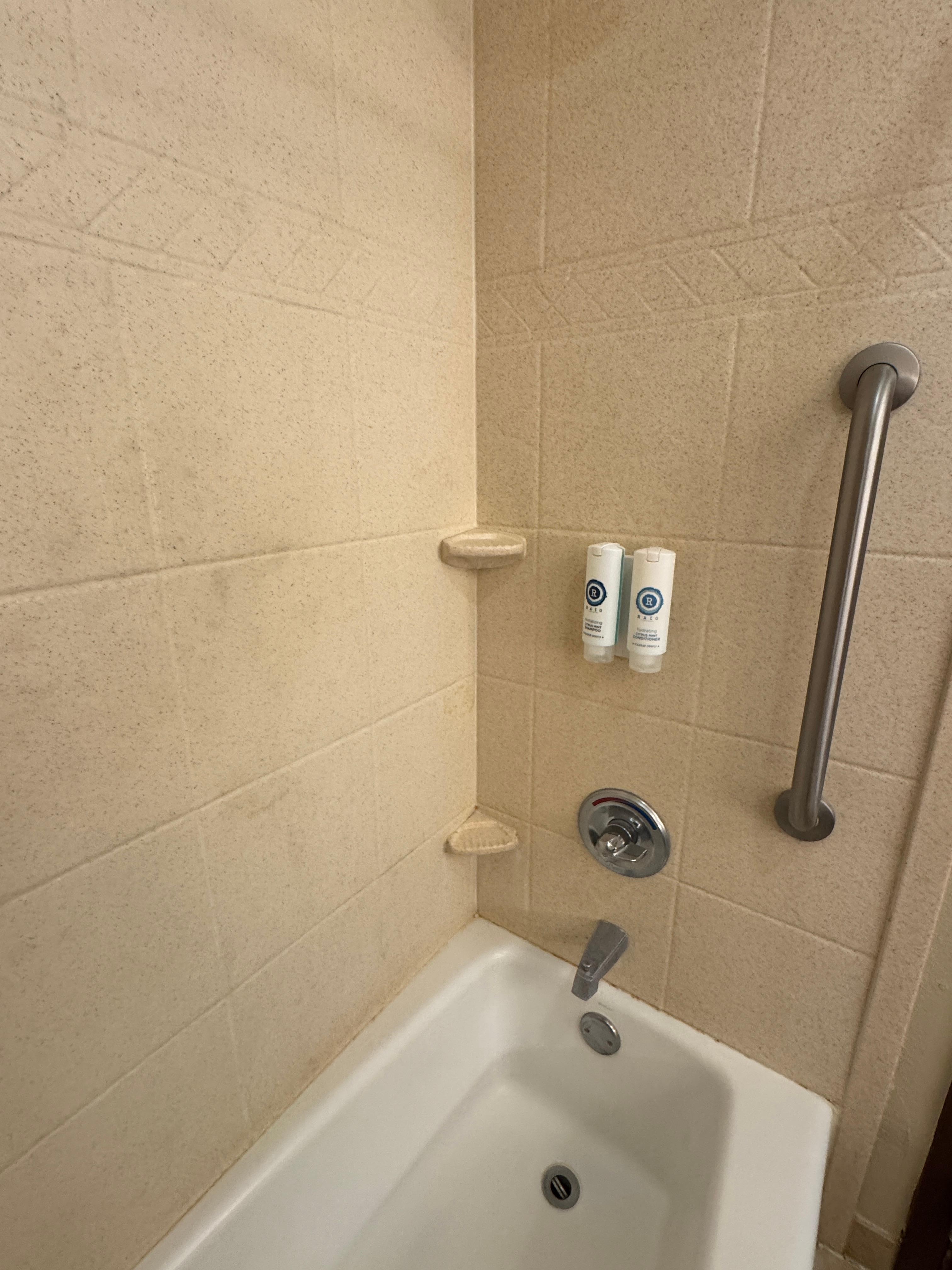 I really wish places would have mold/mildew free showers