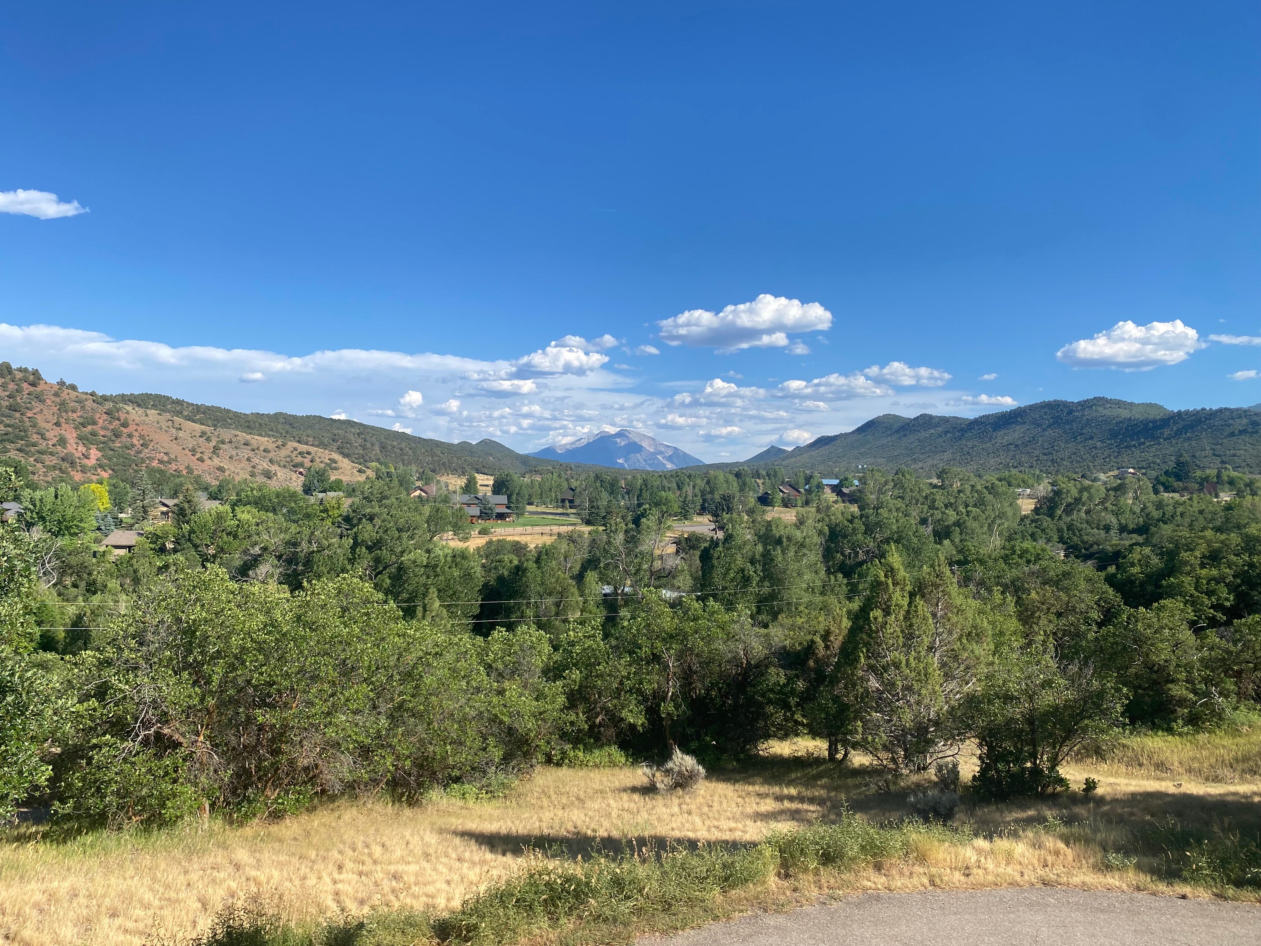 View from the front deck. 