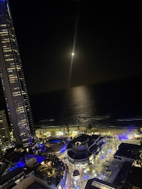 Night view from ocean view room.. just wow