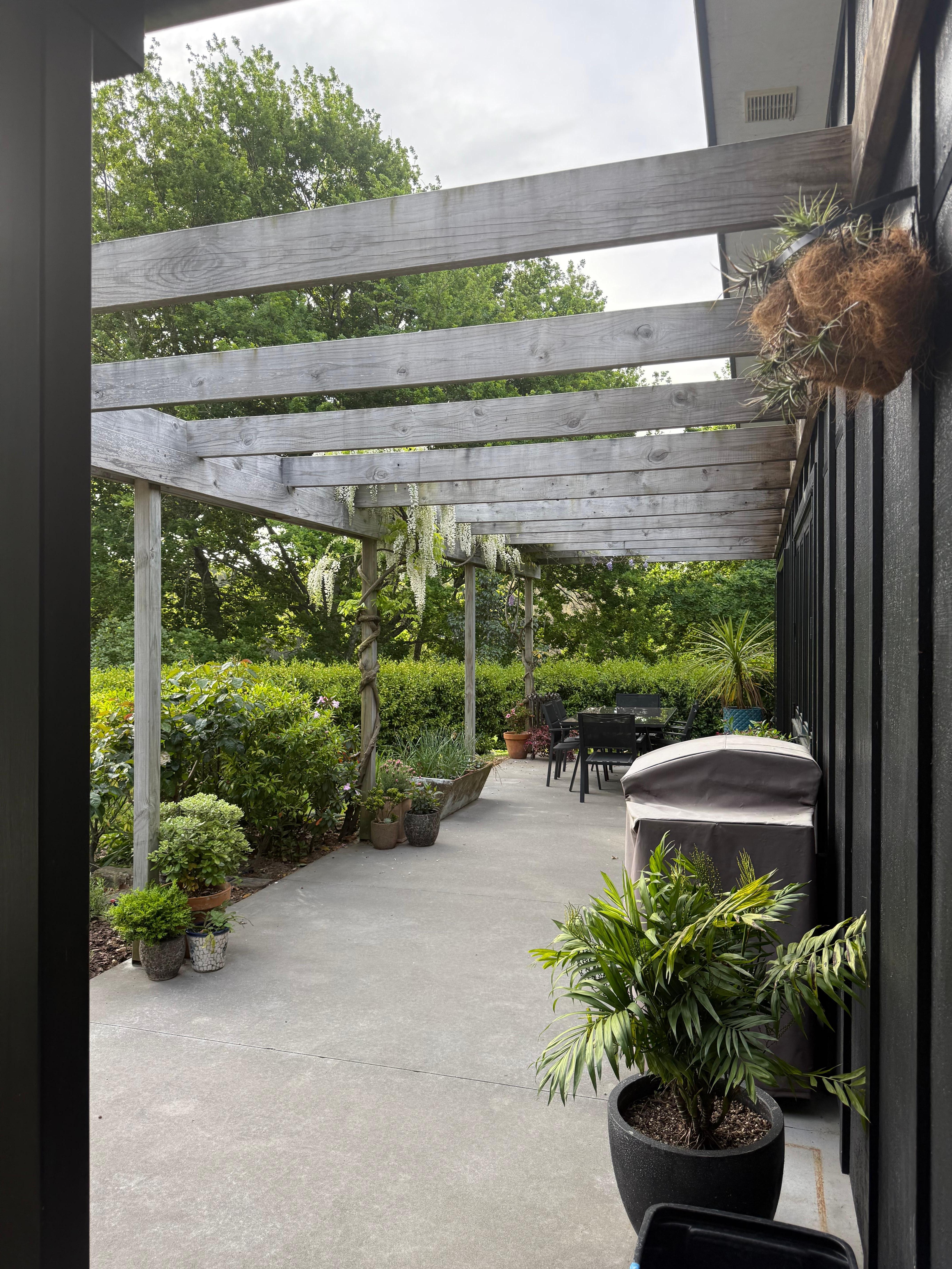 One of two options for eating outside 