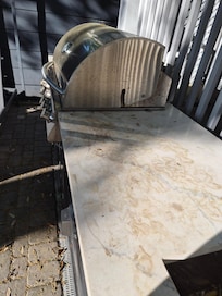 Outdoor grill area